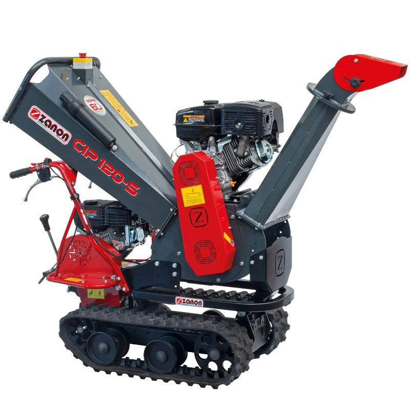 BIOCHIPPER ZANON CIP120-S ON MOTOCARRIOLA WITH 2 BINS