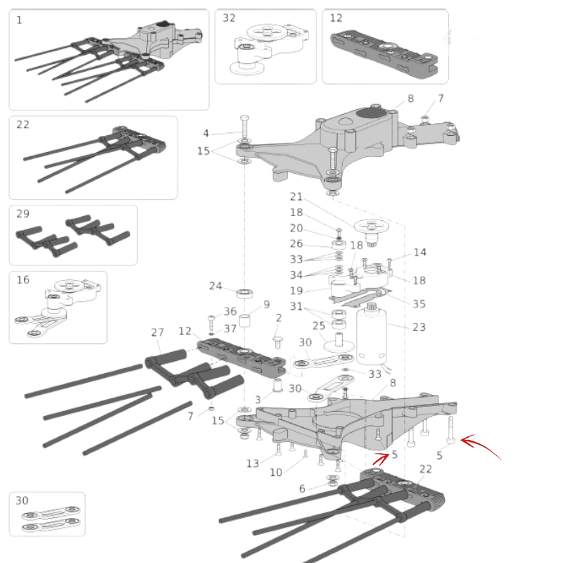 VITE PER GUSCIO KARBONIUM E FALCON