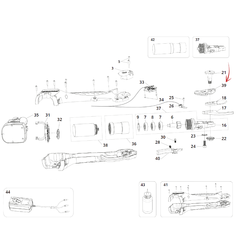 REPLACEMENT RACK FOR ZM-32 PRUNER