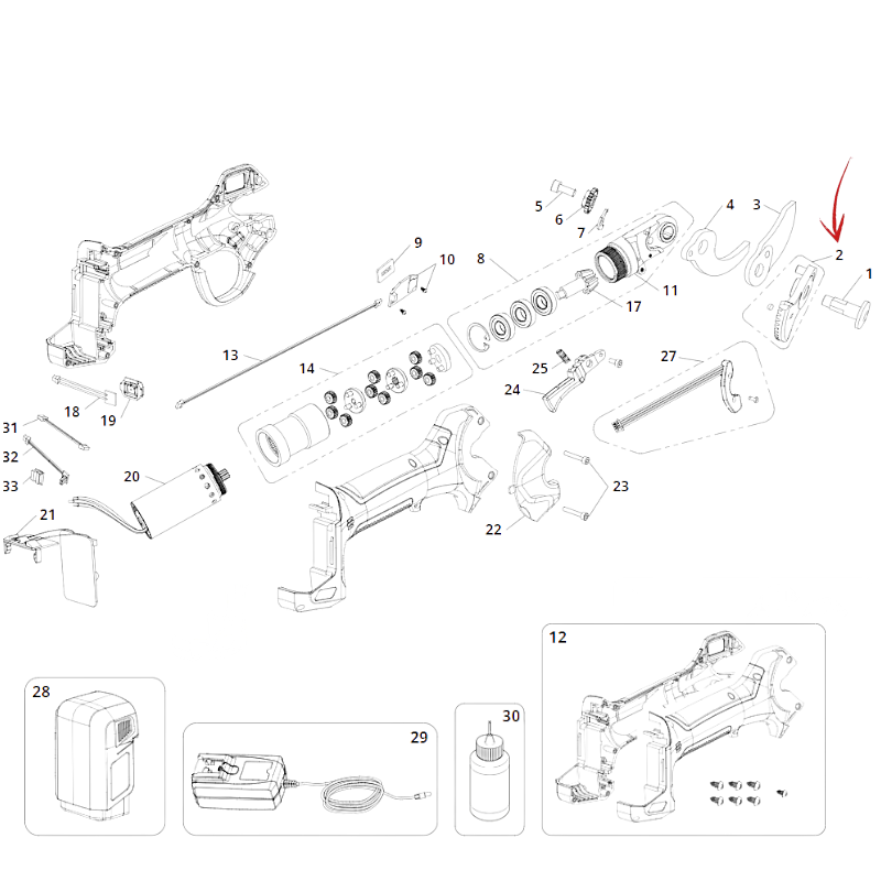 REPLACEMENT RACK FOR SCISSORS ZM-22 ZM-27