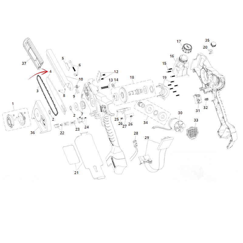 BARRE SCIE ZP-120 (5350282)