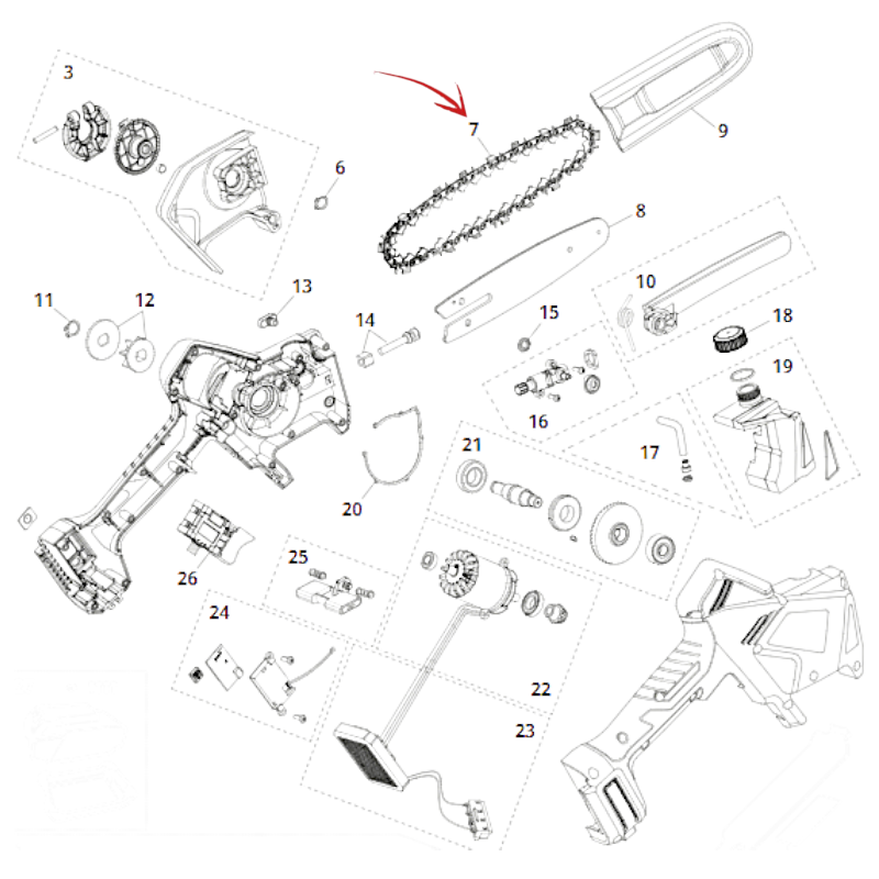 ZP-130 SAW CHAIN 34M (5350272)