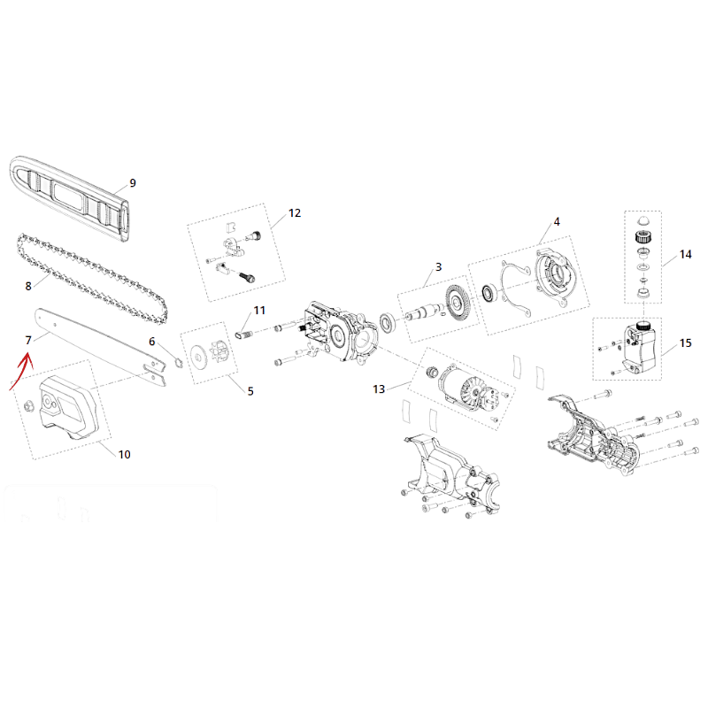SAW BAR ZP-190L (5350260)