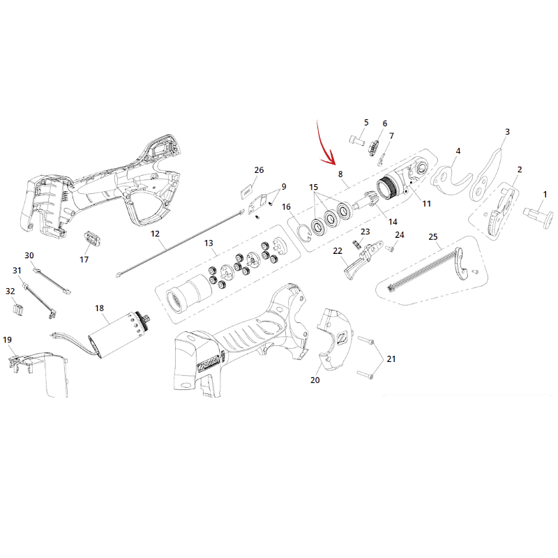 MECHANICAL SUPPORT ZM-27 ZM-34