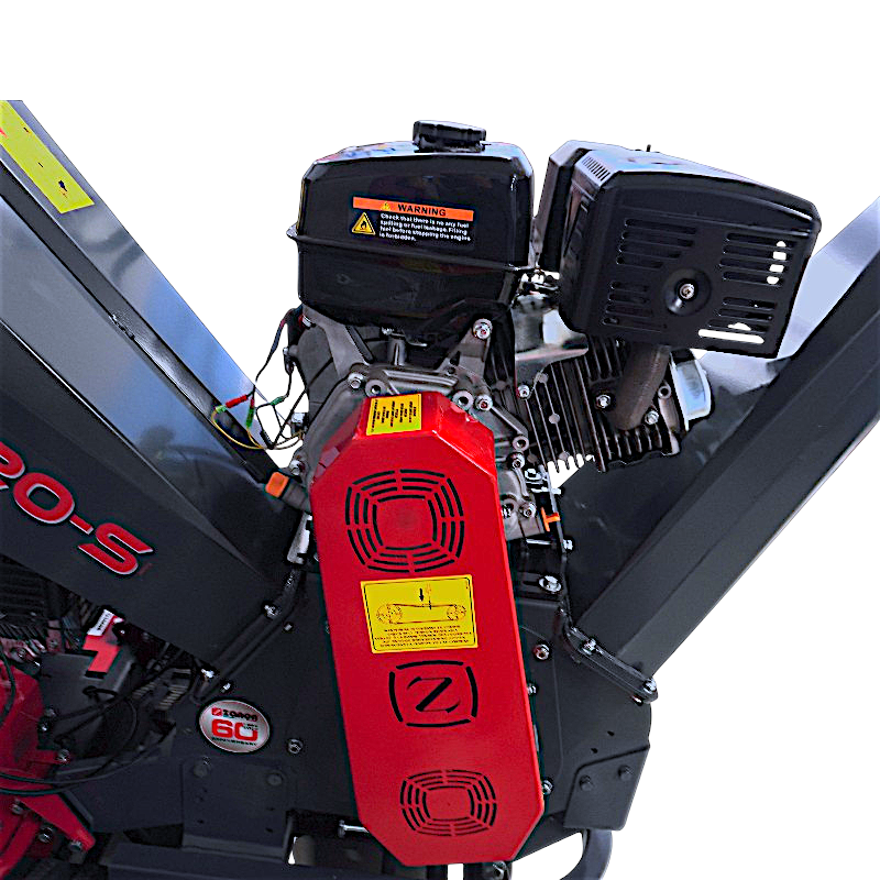 BIOCHIPPER ZANON CIP120-S ON MOTOCARRIOLA WITH 2 BINS