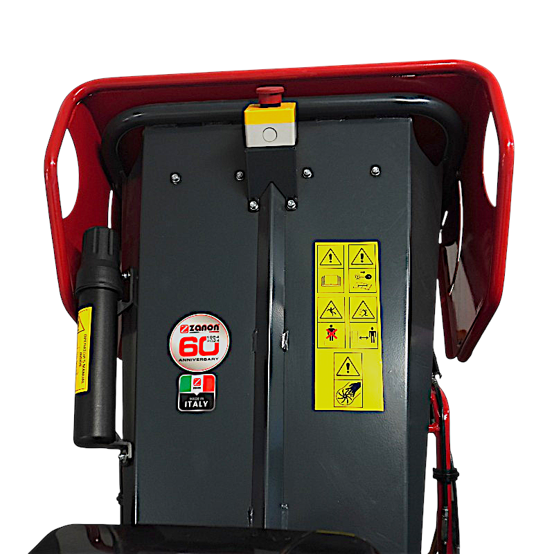 BIOCHIPPER ZANON CIP120-S ON MOTOCARRIOLA WITH 2 BINS