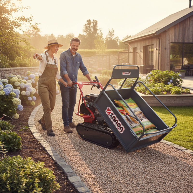 MOTOCARRIOLA ZANON DUMPER DC 500-B