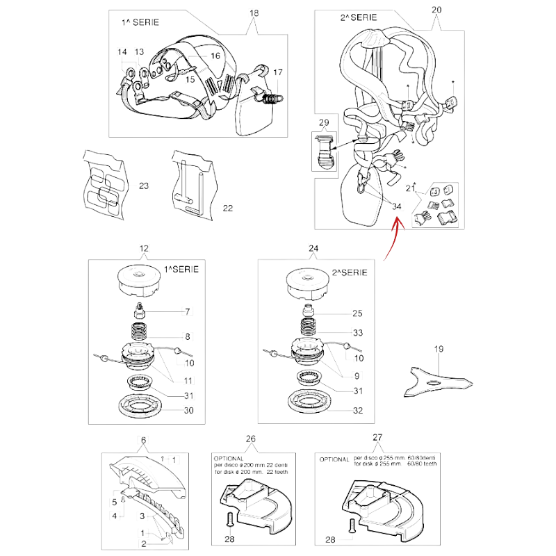 EFCO HARNESS REPLACEMENT HOOK