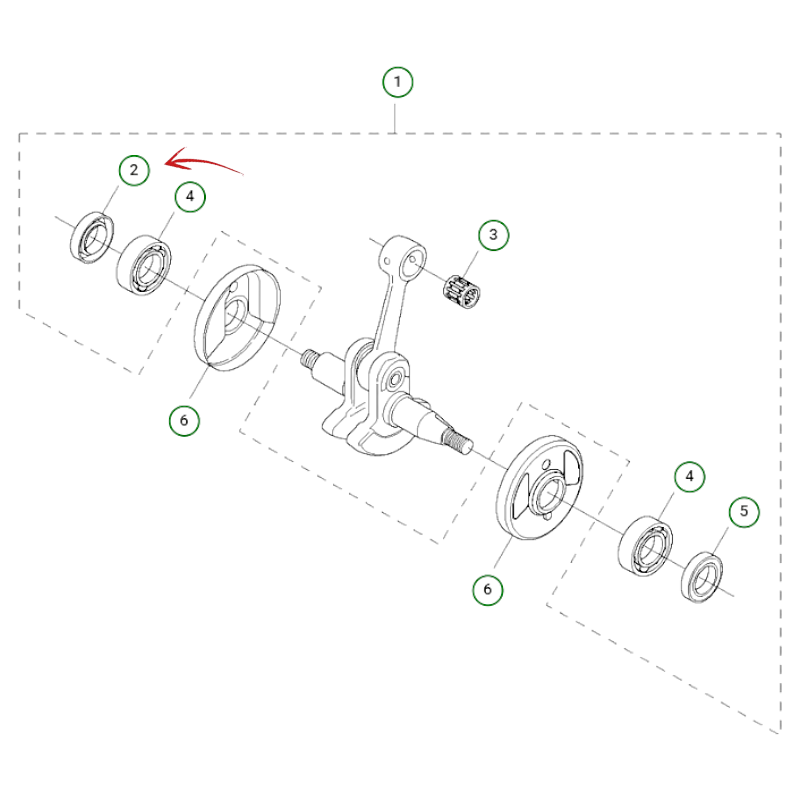 HUSQVARNA SEAL 15X26X6