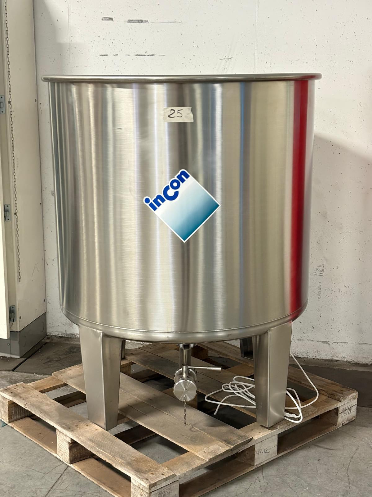 SERBATOIO INOX PALLETTIZZATO LT 1000 "MTHA" - OUTLET25