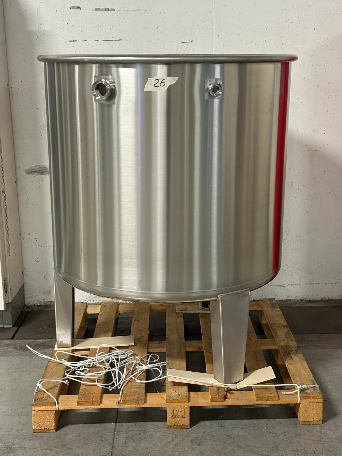 SERBATOIO INOX PALLETTIZZATO LT 1000 "MTH" - OUTLET26