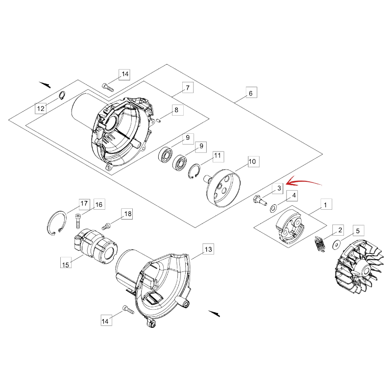 BOLTS D'EMBRAYAGE DÉBROUSSAILLEUSE ECHO SRM 3020TESL-301TESL ET AUTRES MODÈLES