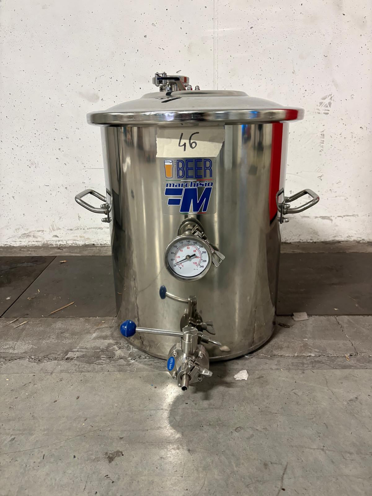BEER FERMENTER LT 60 FLAT - OUTLET46