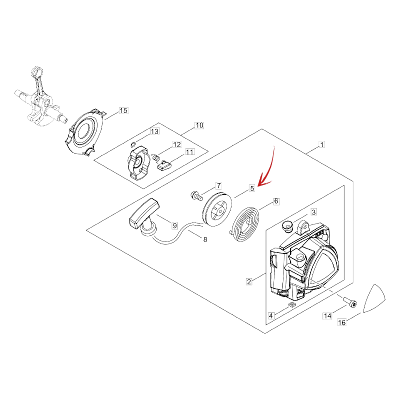 LINE TRIMMER REEL FOR ECHO RM 3020T AND OTHER MODELS