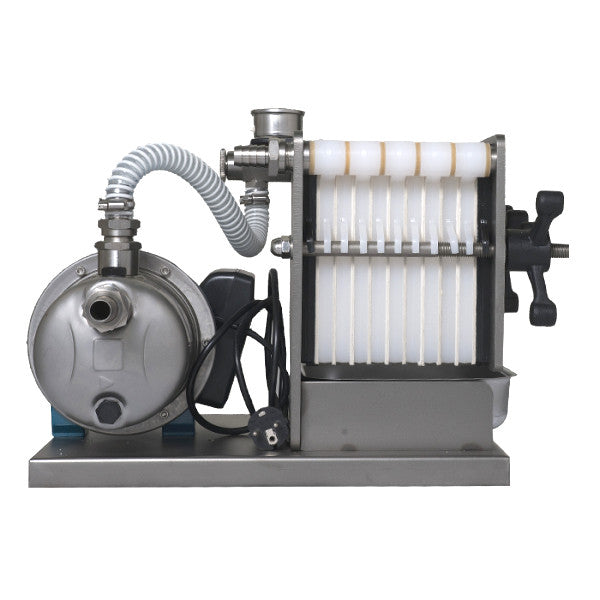 INOX FILTER 20X20 6 PLATES WITH PUMP