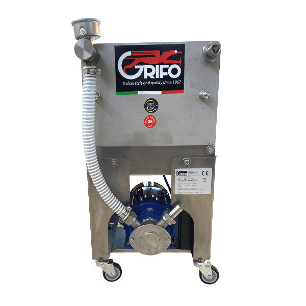 STAINLESS STEEL FILTER 20X20 30 PLATES OIL WITH PUMP