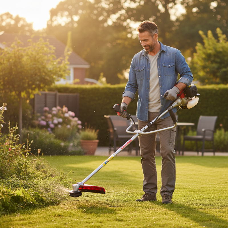 BLUE BIRD TJ53 E M KAWASAKI TRIMMER