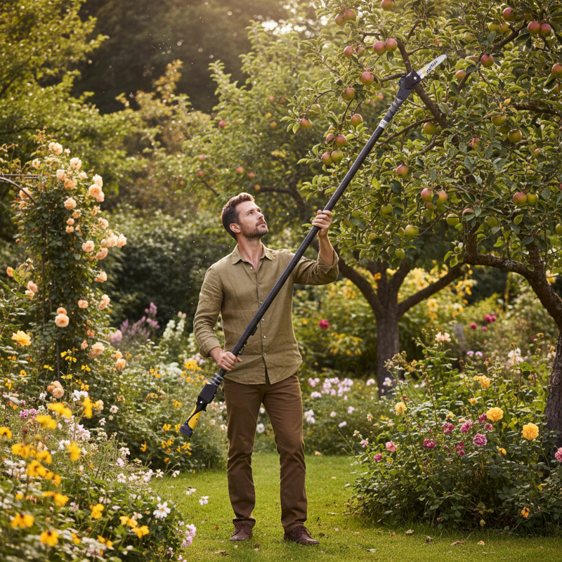 FLORA PRUNER WITH TELESCOPIC POLE