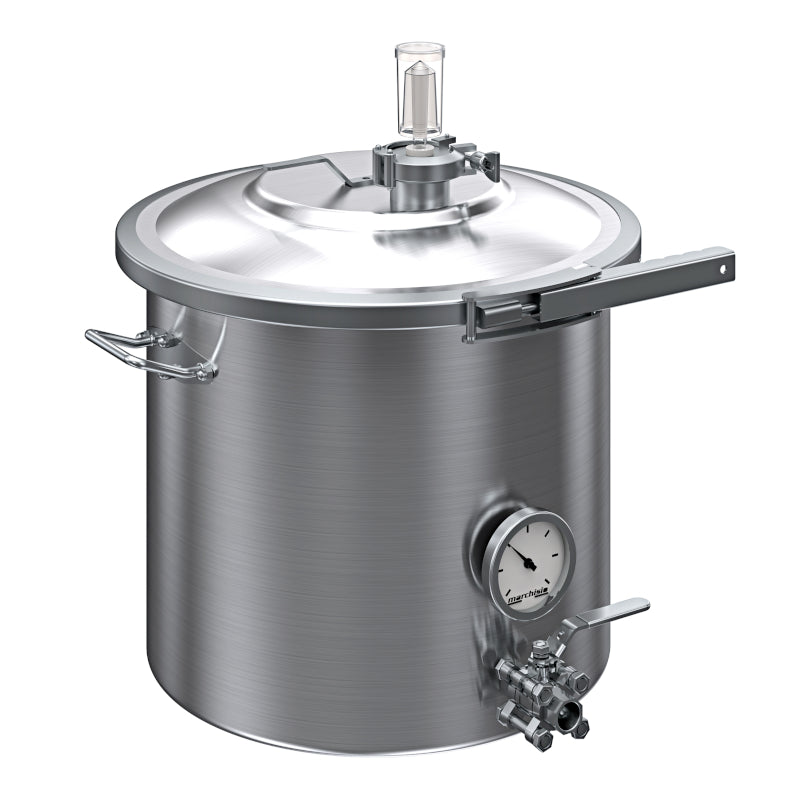 GÄRFASS BIER MIT FLACHEM BODEN 40L