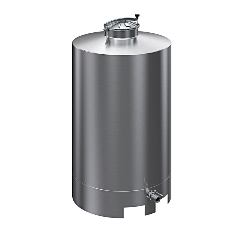LAGERUNG MIT SCHÜRZE A304 LT 200 D 650