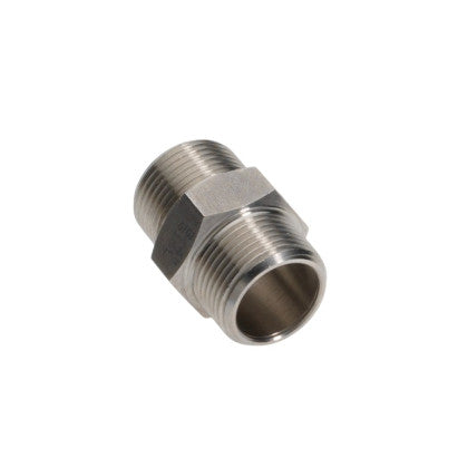 DOUBLE THREAD STAINLESS STEEL GAS AISI 316