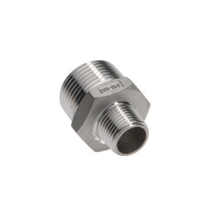 REDUCED DOUBLE THREAD STAINLESS STEEL GAS