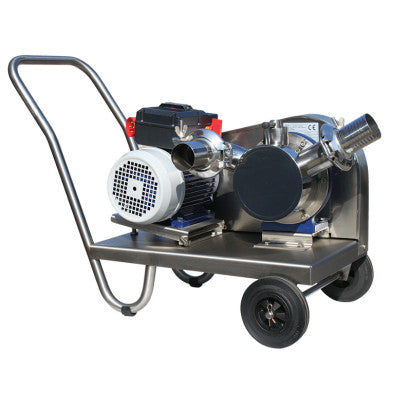 BCM ELECTRIC PUMP "VOLUMEX 70" STAINLESS STEEL CART