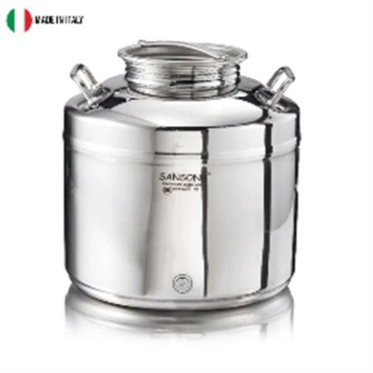 FUSTO INOX LT. 15 SALDATO "SUPER"