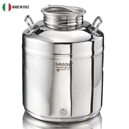 FUSTO INOX LT. 20 SALDATO "SUPER"