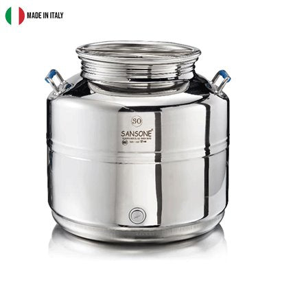 FUSTO INOX LT. 25 SALDATO "SUPER"
