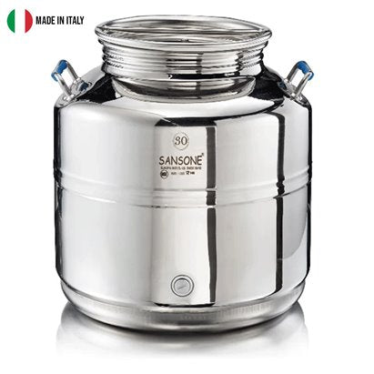 FUSTO INOX LT. 50 SALDATO "SUPER"