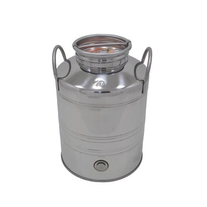 STAINLESS STEEL BARREL LT. 10 "MILANO"