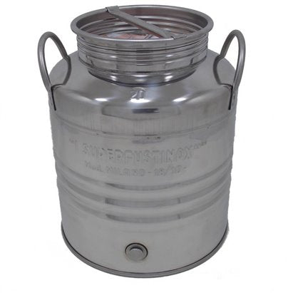 STAINLESS STEEL DRUM LT. 20 "MILANO"