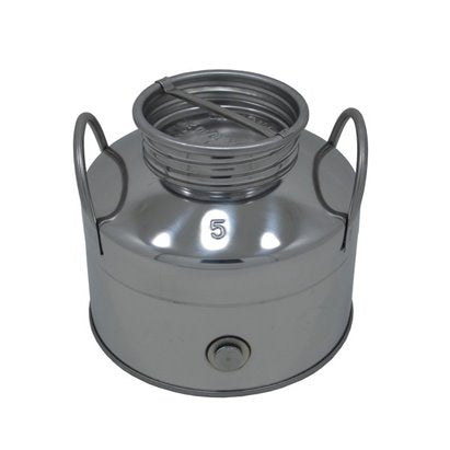 STAINLESS STEEL DRUM LT. 5 "MILANO"