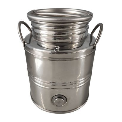 STAINLESS STEEL DRUM LT. 3 "MILANO"