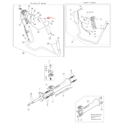 THROTTLE TRIGGER FOR EFCO 8530-8550 BOSS BRUSH CUTTER