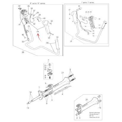 KIT IMPUGNATURA DECESPUGLIATORE EFCO 8530-8550 BOSS