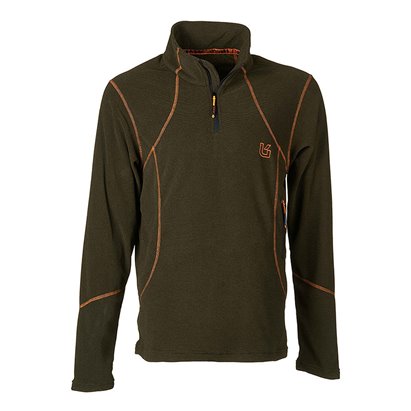 SAN BERNARDO PULLOVER GREEN/ORANGE SIZE S