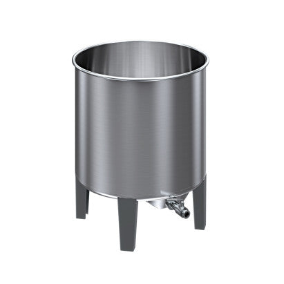 SERBATOIO INOX VERTICALE AISI 304 MOD. "MTLA"