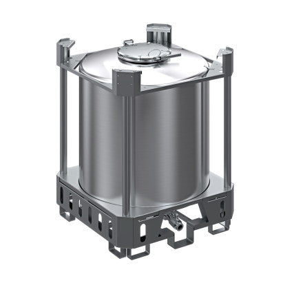 PALLETIZED STAINLESS STEEL TANK AISI 304 MOD. "PC"