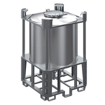 STAINLESS STEEL PALLETIZED TANK AISI 304 MOD. "PFC"