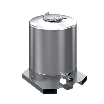 SERBATOIO INOX PALLETTIZZATO AISI 304 MOD. "SBP"