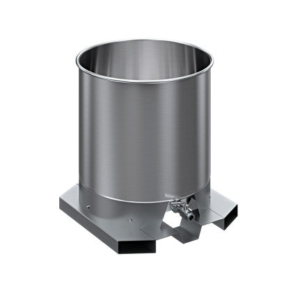 PALLETIZED STAINLESS STEEL TANK AISI 304 MOD. "SBPA"