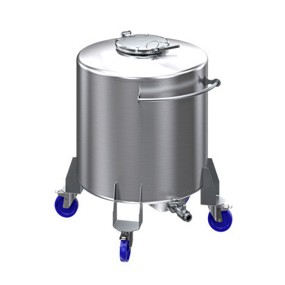 PALLETIZED STAINLESS STEEL TANK AISI 304 MOD. "SCL"