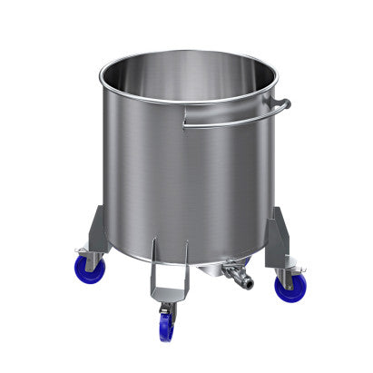 PALLETIZED STAINLESS STEEL TANK AISI 304 MOD. "SCLA"
