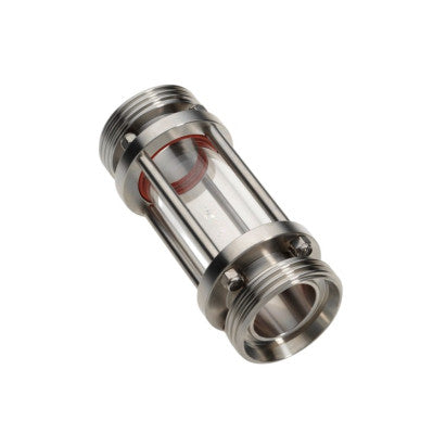 SPECTRE DE LIGNE AVEC RACCORDS DIN FEMELLE - FEMELLE INOX AISI 304