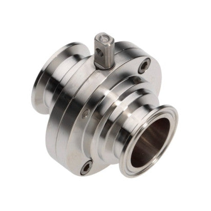 AISI304 STAINLESS STEEL BUTTERFLY VALVE CLAMP - CLAMP