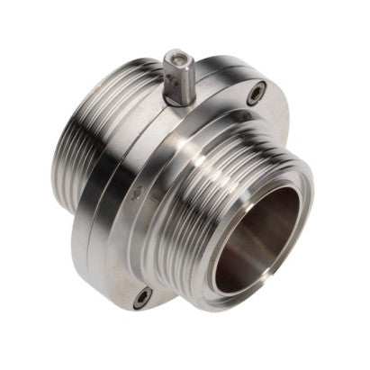 VANNE PAPILLON INOX AISI304 FEMELLE - FEMELLE SMS