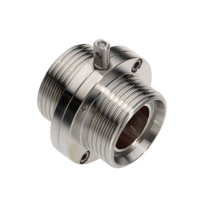STAINLESS STEEL AISI304 BUTTERFLY VALVE FEMALE - FEMALE DIN